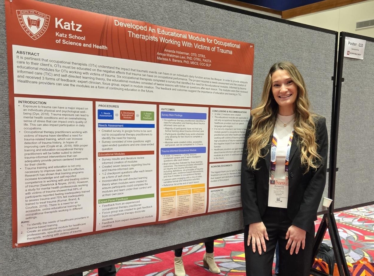 OT Graduate's Self-Paced Training Helps Therapists Support Trauma Survivors