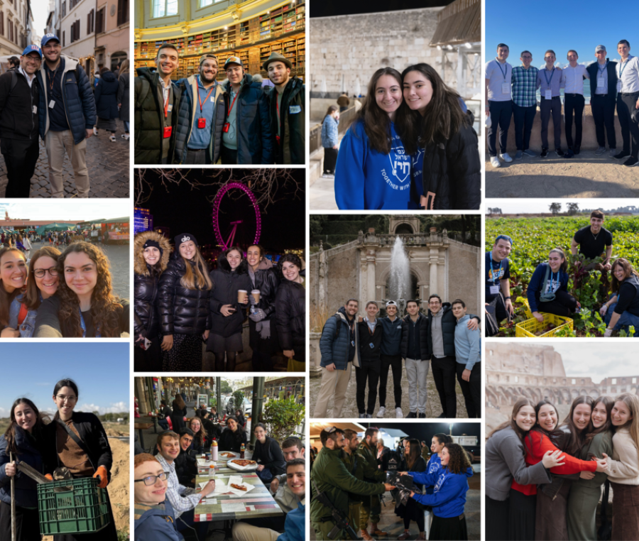 Collage of travel students