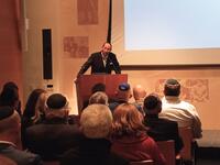 Rabbi Soloveichik Lecturing