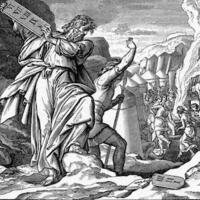Moses Throws the Tablets