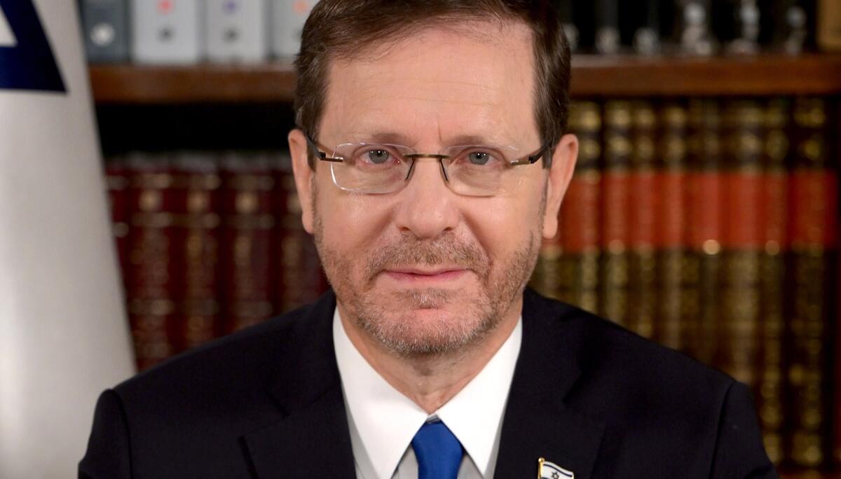 Israeli President Isaac Herzog