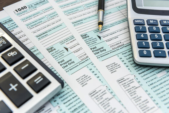 Tax forms and calculators