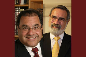 Rabbi Riskin and Rabbi Sacks