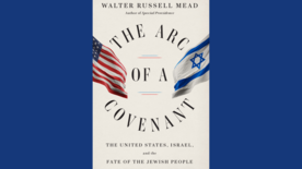 Cover of "The Arc of a Covenant" against a blue background