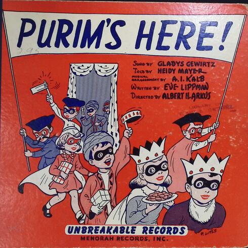 'Purim's Here' image from archives