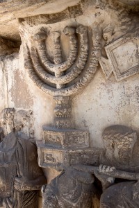 The Arch of Titus in Rome