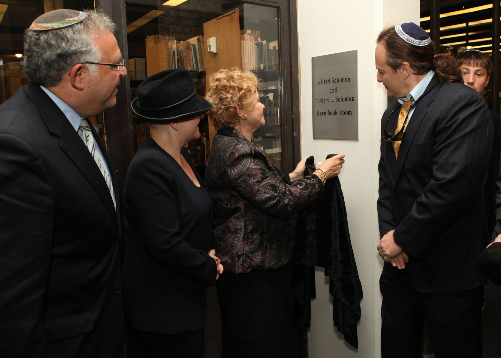 Rare Book Room Dedication