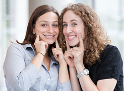First-year medical students Barrie Cohen and Channa Ovits