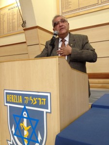 President Joel addresses high school students at Cape Town's Herzlia School.