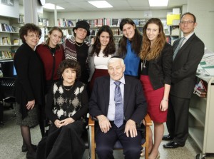 Students at YU High School for Girls connect with Holocaust survivors 