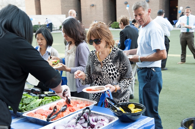 Employee Appreciation lunch at Wilf Campus