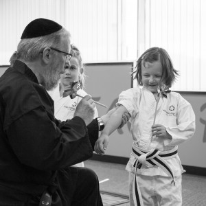 Rabbi Goldberg with Children