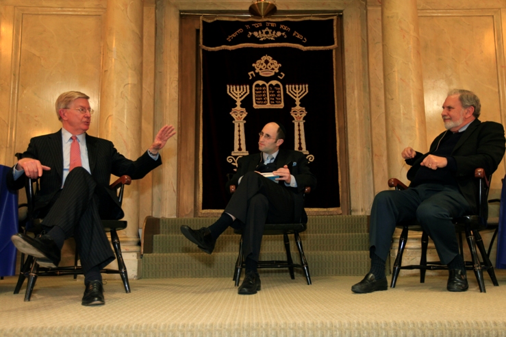 George Will, Rabbi Meir Soloveichik and John Sexton discuss "Baseball, Tradition, and God." 