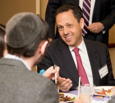 The Annual Wilf Luncheon hosted in the President's Office on the Wilf Campus