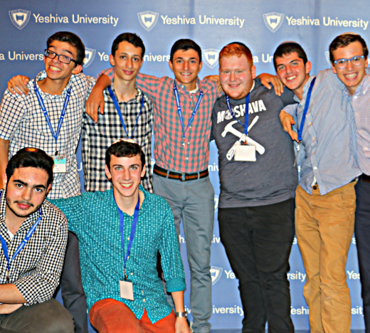 Students from the Marsha Stern Talmudical Academy/Yeshiva University High School for Boys at "A Taste of YU"