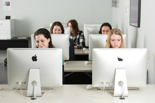 Portraits highlighting the new computer science program at Beren