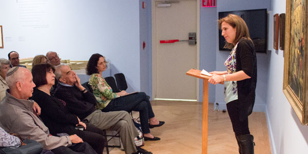 Dara Horn Gives a Lecture at the YU Museum