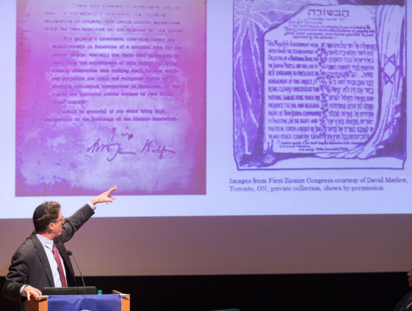 Daniel Gordis Balfour Lecture