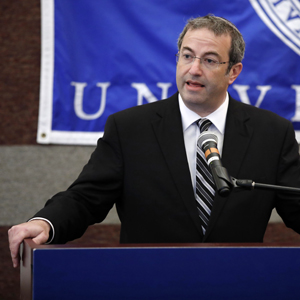 Dr. Ari Berman, President of Yeshiva Univesity, speaks at the Tribute to the Legacy of Rabbi Meir Fulda