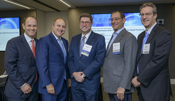 (l-r): Saul Burian, Steve Tananbaum, Lawrence Askowitz, Andrew Herrenstein and Edward Mulé