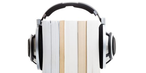 Headphone and books