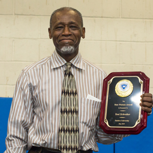 Stan Watson Receives His Award