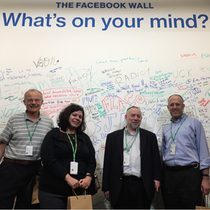 (l-r): Van Kelly, Patricia Medina, Avraham Leff and Judah Diament