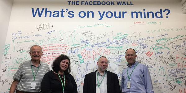 Four professors at Facebook