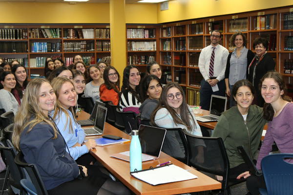 Group photo of Central students working on Names, Not Numbers