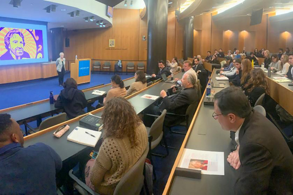 Audience in Moot Court Room