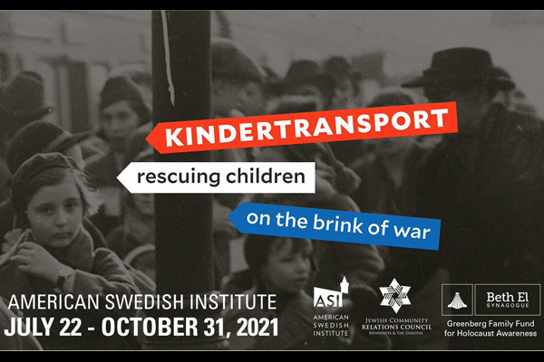 Poster for Kindertransport at the American Swedish Institute