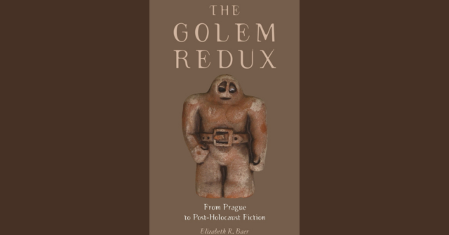 Cover of The Golem Redux against a brown background
