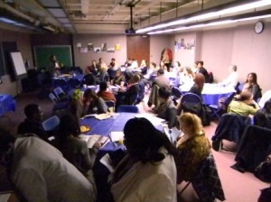 The event was well attended