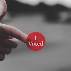 I Voted Sticker
